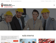Tablet Screenshot of gasilec-karner.com